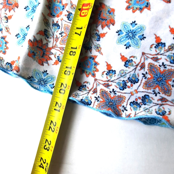 HAYSTACKS Reversible Summer Skirt, Midi, Geometric & Floral Patterns - Picture 6 of 8